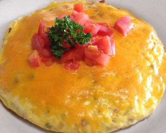 Order Spanish Omelet food online from Zachary's Restaurant store, Cape Canaveral on bringmethat.com