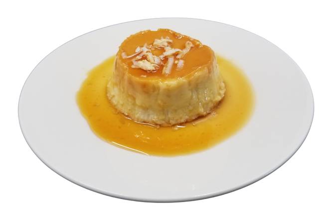 Order Flan de Coco food online from 787 Mofongo store, Orlando on bringmethat.com