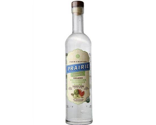 Order  Prairie Organic Watermelon Cucumber Lime Vodka 750ML food online from Princess Liquors store, Port Saint Lucie on bringmethat.com