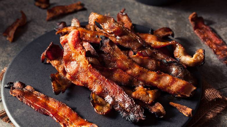 Order Bacon (3 Slices) food online from Pancake Heaven store, Fort Myers on bringmethat.com