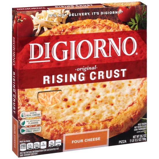 Order DiGiorno Four Cheese Original Rising Crust Pizza, 28.2 OZ food online from Cvs store, DOVER on bringmethat.com