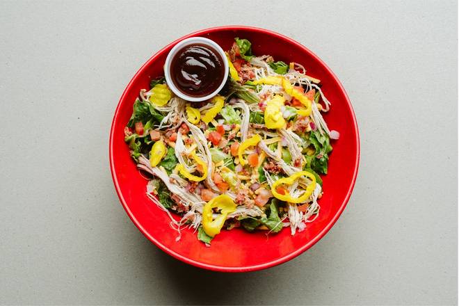 Order BBQ Salad food online from Pyro's Fire Fresh Pizza store, Olive Branch on bringmethat.com
