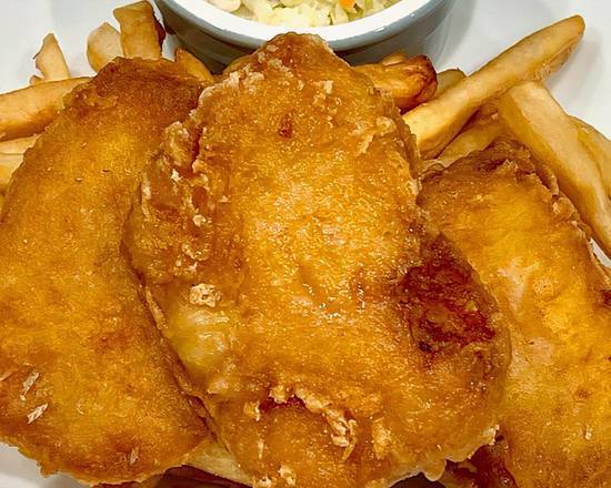 Order Fish 'n’ Chips food online from Three Kings Pub By Dirk Flanigan store, Arlington Heights on bringmethat.com