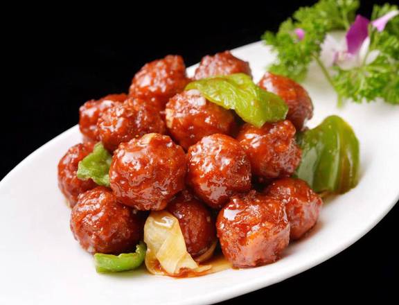 Order 焦溜丸子 Sweet & Sour House Meatball food online from Min Chef store, Tustin on bringmethat.com