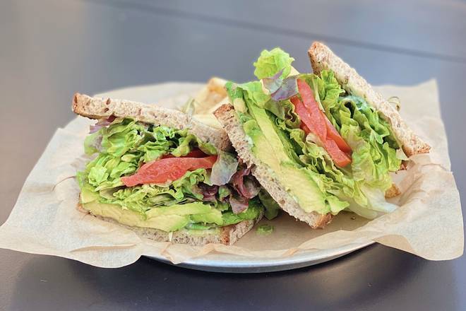 Order Avocado, Lettuce, and Tomato Sandwich food online from Tin Leaf Fresh Kitchen store, Carlsbad on bringmethat.com
