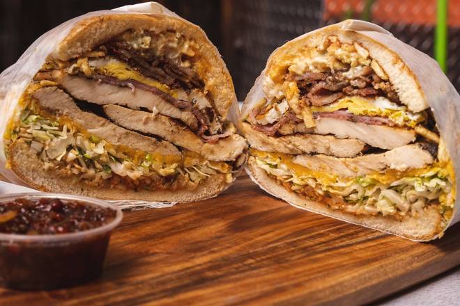 Order Chicken Burger food online from Mayamero Street Food store, North Miami Beach on bringmethat.com
