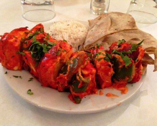 Order Paneer Shashlik food online from Nirvana store, New Orleans on bringmethat.com