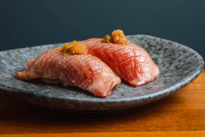 Order Wagyu A5  - 2pcs food online from OMAKAI sushi store, Aventura on bringmethat.com