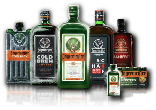 Order Jagermeister, 750mL liqueur (35.0% ABV) food online from Golden Ox Liquors store, Saint Augustine on bringmethat.com