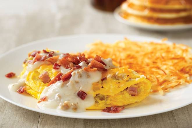 Order Country Music Star Omelette* food online from Village Inn - Hillsborough store, Tampa on bringmethat.com