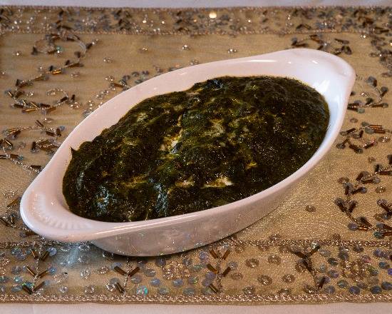 Order Sag Paneer food online from India Palace store, Bonita Springs on bringmethat.com