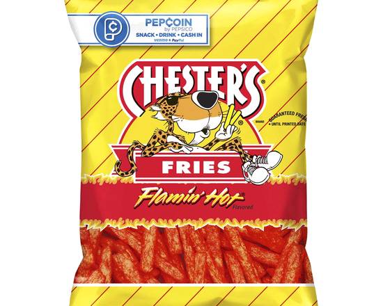 Order Chesters Fries Flamin Hot  2.3oz  food online from Fresko Market store, Miami on bringmethat.com