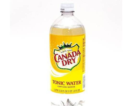 Order Canada Dry Tonic 1 liter bottle food online from Glenrose Liquor & Mini Mart store, Glendale on bringmethat.com