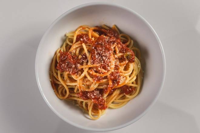 Order SPAGHETTI + POMODORINA SAUCE food online from Romano's Macaroni Grill - Carrollwood store, Tampa on bringmethat.com