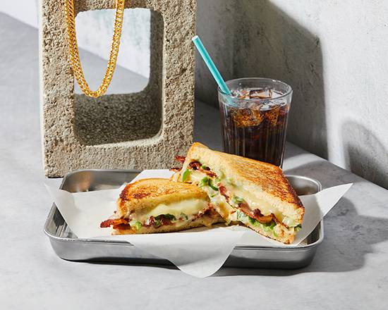 Order Jalapeno Cheddar Grilled Cheese food online from Mel Melts store, Oakland on bringmethat.com