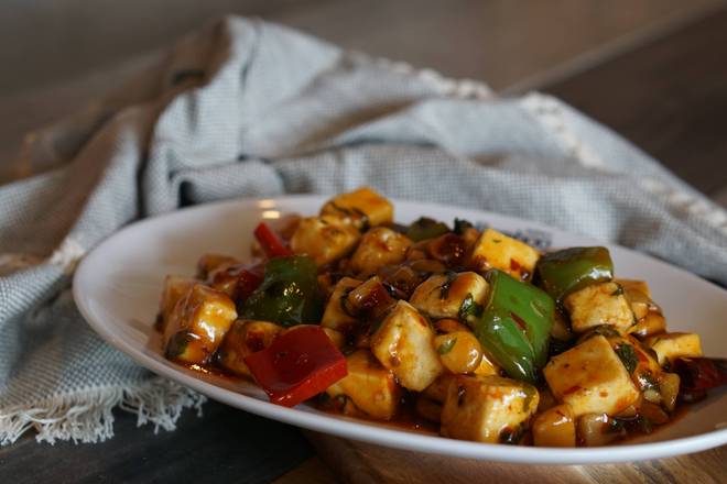 Order Kung Pao Paneer food online from Inchin Bamboo Garden store, Nashville on bringmethat.com