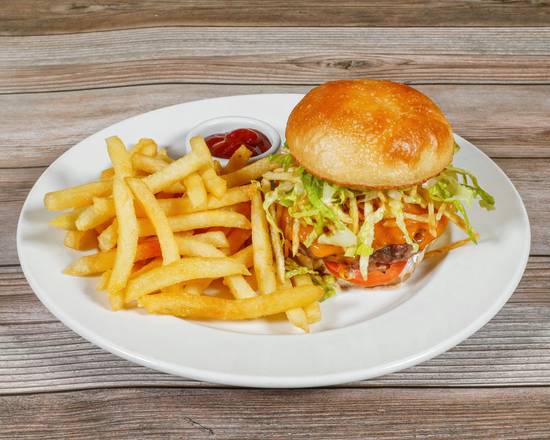 Order Hamburguesa food online from Chao Pescao store, San Francisco on bringmethat.com