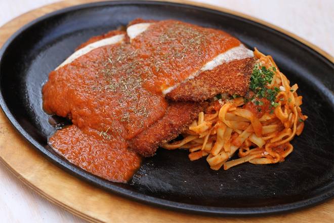 Order Chicken Parmesan food online from Lazy Dog Restaurant & Bar store, Boca Raton on bringmethat.com