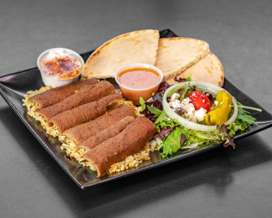 Order Gyro Entree Plate food online from Gyros Cafe store, Birmingham on bringmethat.com