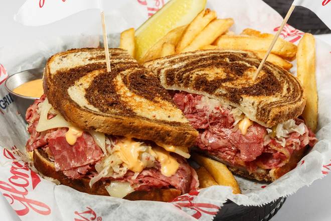 Order GLORY DAYS® REUBEN food online from Glory Days Grill store, Apex on bringmethat.com