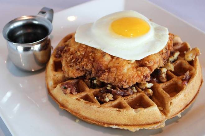 Order Chicken & Waffles food online from Ford's Garage - Cape Coral Pkwy store, Cape Coral on bringmethat.com