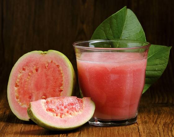 Order Guava Strawberry (32 oz) food online from Jewel Or Juice store, Honolulu on bringmethat.com