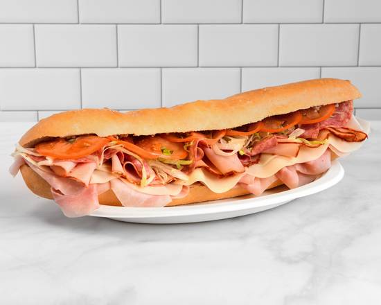 Order Pepperoni and Provolone Cold Sandwich food online from Bangiola Deli store, Morris Plains on bringmethat.com