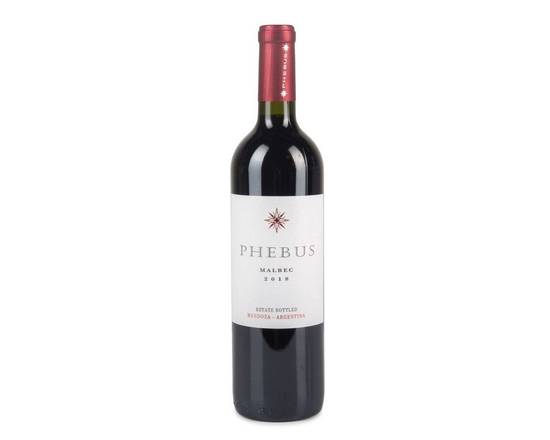 Order Phebus Malbec 2020, 750mL wine (14.00% ABV) food online from Fresko Market store, Miami on bringmethat.com