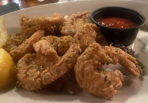 Order Jumbo Shrimp Dinner food online from Harold Seltzer Steakhouse store, St. Petersburg on bringmethat.com