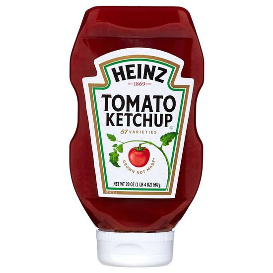 Order Heinz Original Tomato Ketchup 20oz food online from Everyday Needs By Gopuff store, Fairfield on bringmethat.com