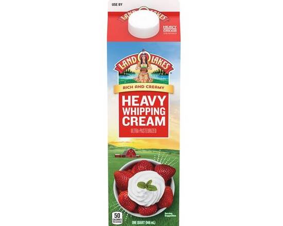 Order Land O Lakes Heavy Whipping Cream 956 mL food online from Fresko Market store, Miami on bringmethat.com