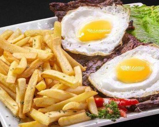 Order Bistec A Caballo food online from El Mayoral De Sunset store, Miami on bringmethat.com