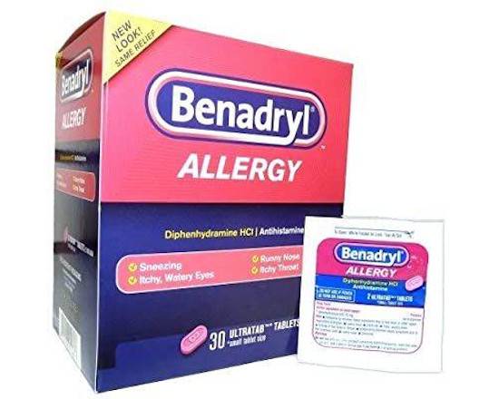 Order Benadryl Ultra tabs Allergy Relief Tablets food online from Turbo Merce store, Alpharetta on bringmethat.com