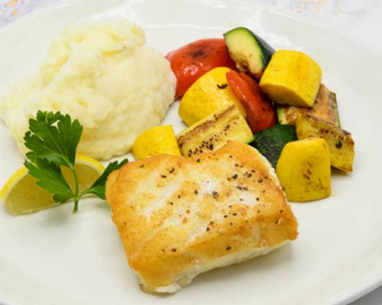 Order Pan Seared Chilean Sea Bass food online from McCormick & Schmicks Seafood Restaurant store, Edina on bringmethat.com