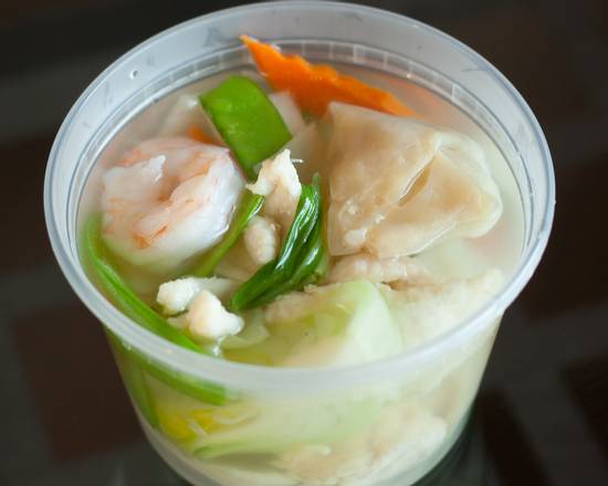 Order Wonton Soup food online from 101 Asian Kitchen store, Los Angeles on bringmethat.com