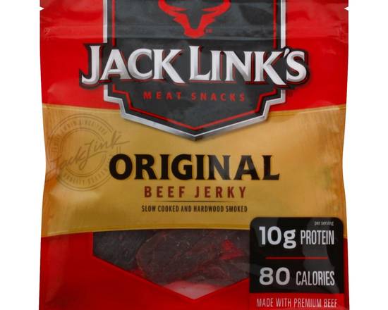Order Jack Links Original Beef Jerky 2.6oz food online from Fresko Market store, Miami on bringmethat.com
