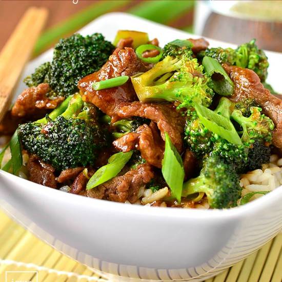 Order C11. Beef with Broccoli food online from Excel Chinese Restaurant store, South Chesterfield on bringmethat.com