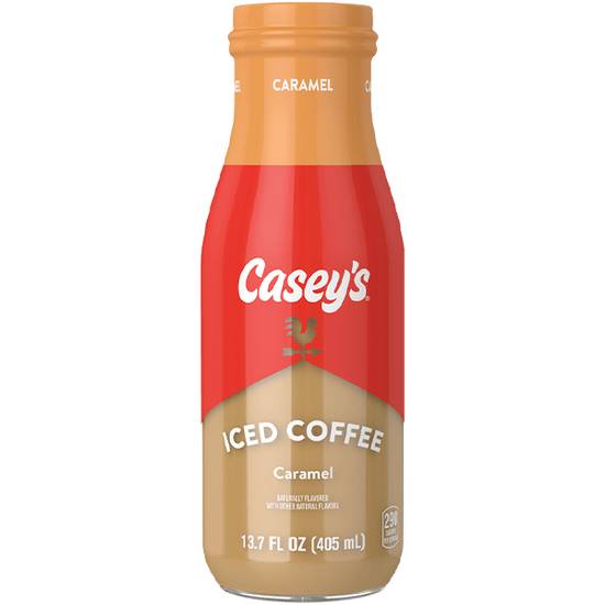 Order Casey's Caramel Iced Coffee 13.7oz food online from Casey store, Carter Lake on bringmethat.com