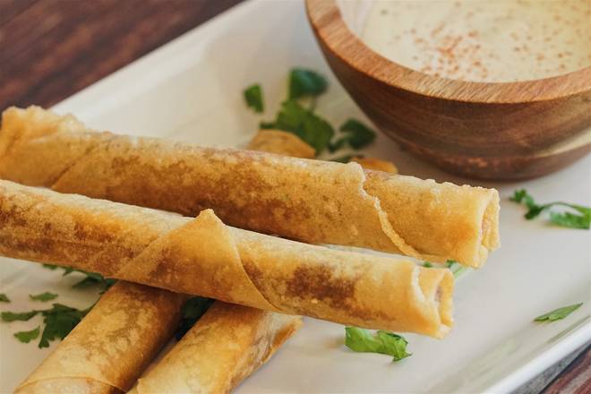 Order Morrocan Beef Cigar Platter food online from Holy Schnitzel store, Roseland on bringmethat.com