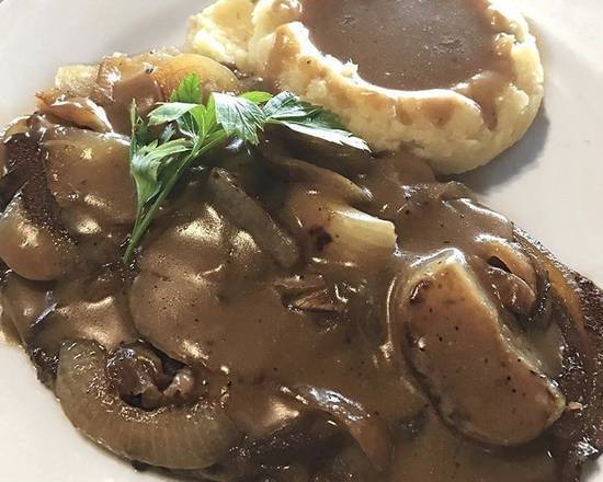 Order Baby Beef Liver & Onions food online from Zachary's Restaurant store, Cape Canaveral on bringmethat.com