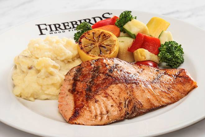 Order Wood Grilled Salmon*  food online from Firebirds Wood Fired Grill store, Knoxville on bringmethat.com