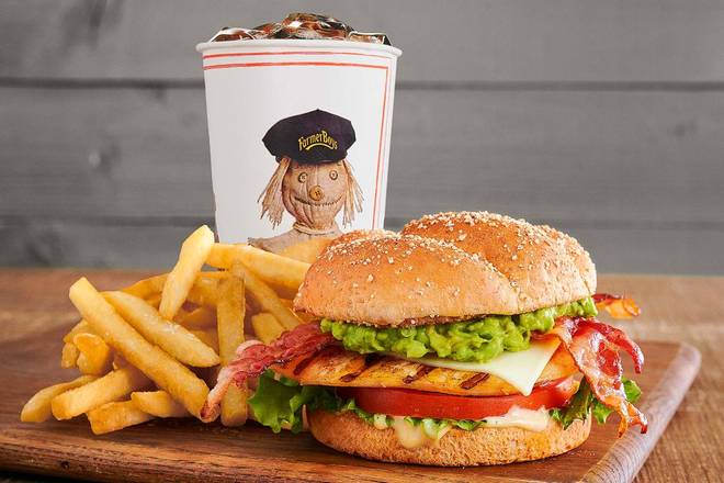 Order Charbroiled Chicken Club Combo food online from Farmer Boys store, Tulare on bringmethat.com