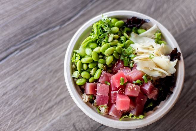 Order Ahi Tuna Bowl food online from Yum Sushi Burrito & Poke store, Asheville on bringmethat.com