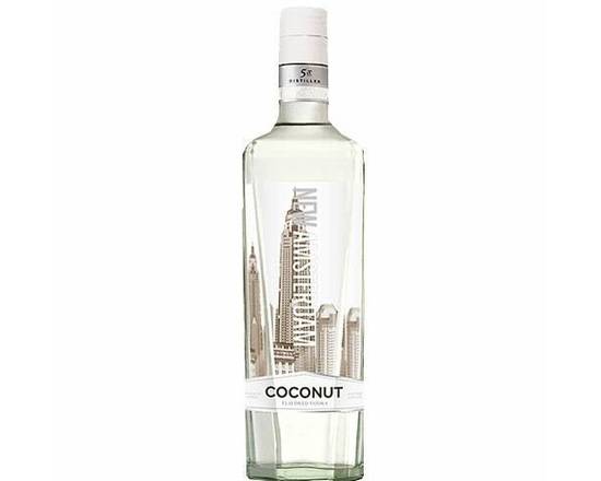 Order New Amsterdam Coconut, 1.75L (35.0% ABV) food online from Woodbury Wine & Spirits store, ORLANDO on bringmethat.com