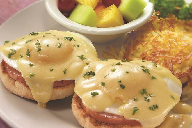 Order Classic Eggs Benedict food online from Bakery By Perkins store, Cape Coral on bringmethat.com