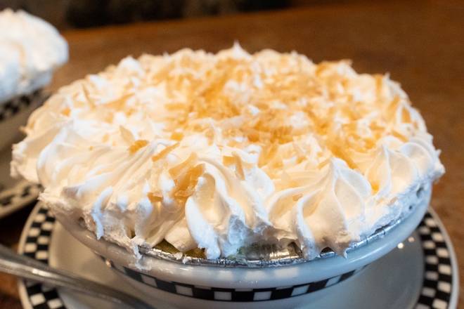 Order Coconut Cream Pie food online from Black Bear Diner store, Rohnert Park on bringmethat.com