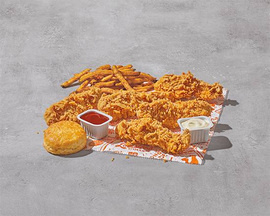 Order 5Pc Handcrafted Tenders Dinner food online from Popeyes on Wynnton Rd. store, Columbus on bringmethat.com