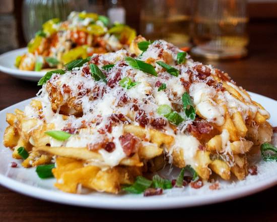 Order Bacon Caesar Waffle Fries food online from Nancy Pizza store, Homer Glen on bringmethat.com