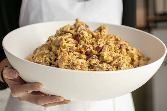 Order Curry Chicken Walnut Salad  food online from Larder Gourmet Market + Eatery store, Metairie on bringmethat.com
