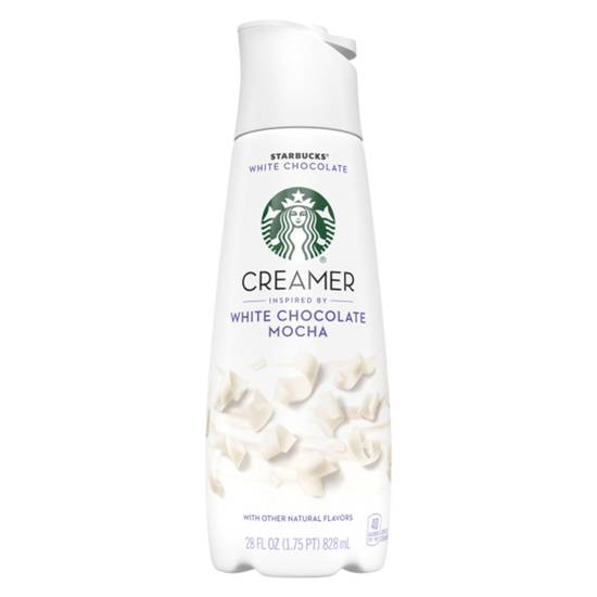 Order Starbucks White Chocolate Mocha Creamer 28oz Btl food online from Everyday Needs by Gopuff store, Baton Rouge on bringmethat.com